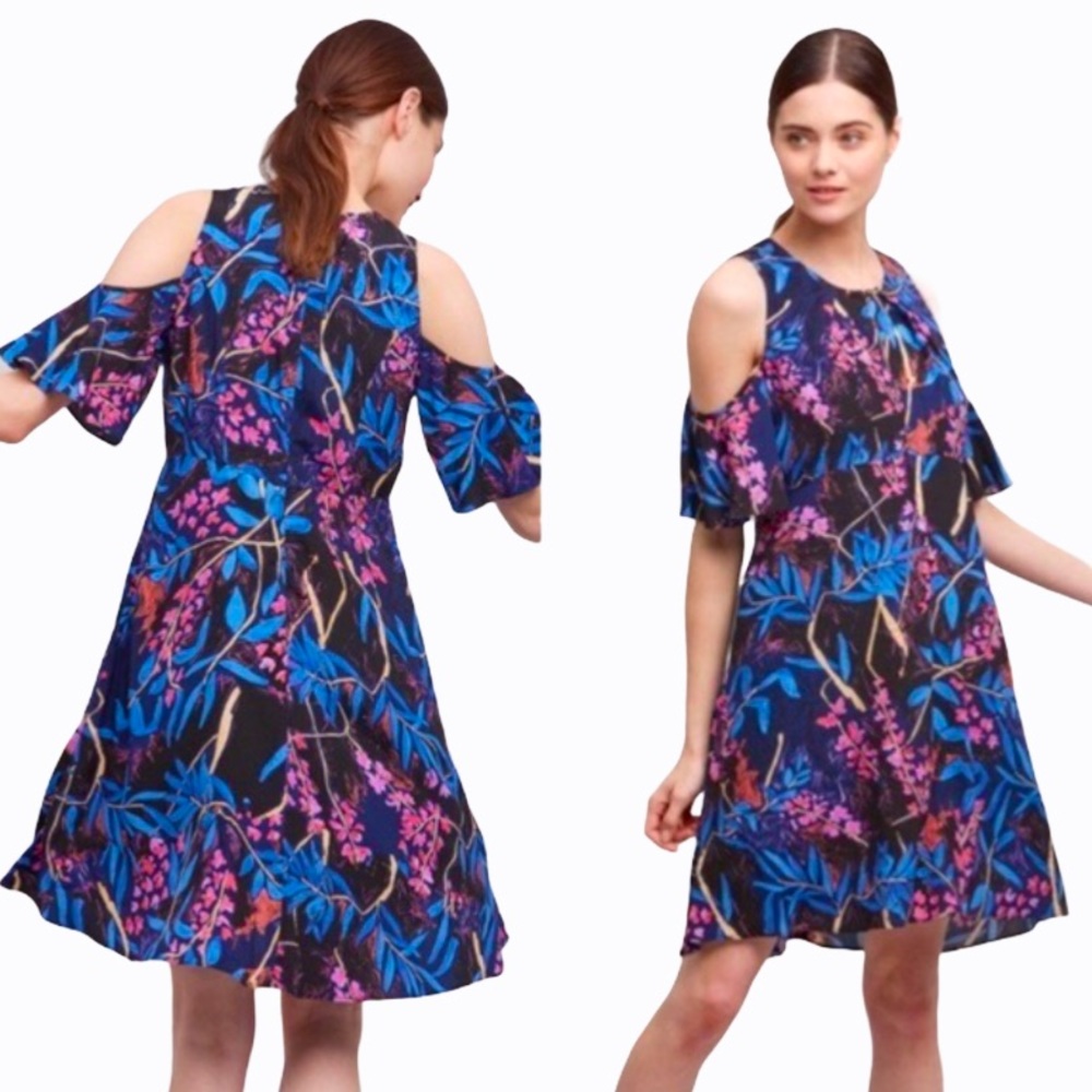 Anthropologie Maeve Cold Shoulder Women’s Dress - 8